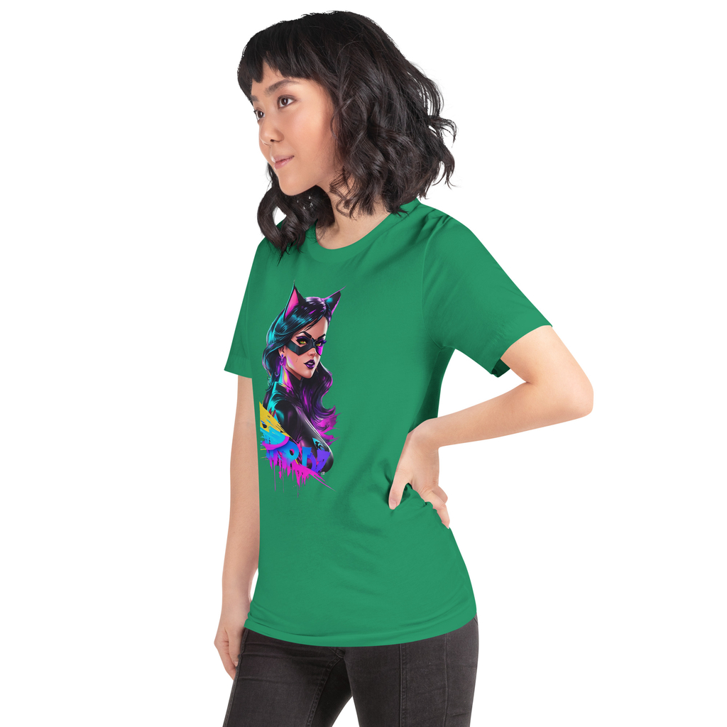 Camiseta Feminina Gatos e Atos Cotton Comfort Verde - 9502