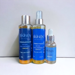 KIT ORO 24K | DERMOLIMPIADOR, TÓNICO, SERUM