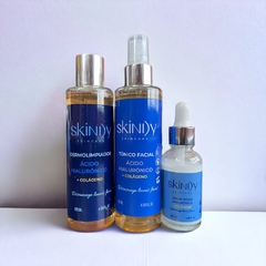 KIT COLÁGENO | DERMOLIMPIADOR, TÓNICO, SERUM