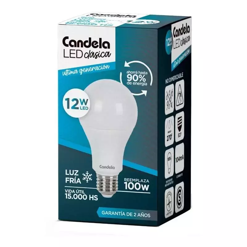 LAMPARA LED - 12W FRIA