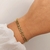 Pulseira desing malha relogio - comprar online