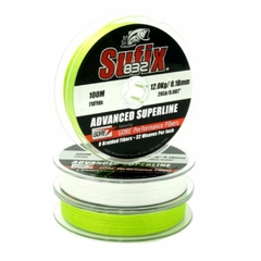 MULTIFILAMENTO SUFIX 832 ADVANCED SUPERLINE 0.24 MM 39 LB 120 MTS