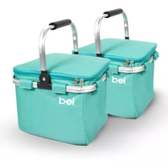 BOLSO TERMICO BEL 24 LATAS (VERDE AGUA)