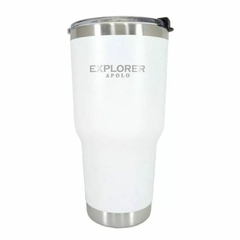 VASO TÉRMICO EXPLORER CAFETERO 414 ML (BLANCO)