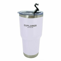 VASO TÉRMICO EXPLORER CAFETERO 414 ML (BLANCO) - comprar online