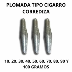 PLOMADA CORREDIZA CIGARRO (PRECIO POR KG)