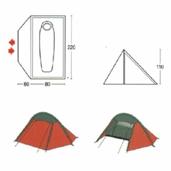 CARPA NORTHLAND TRAVEL (1 PERSONA) - comprar online