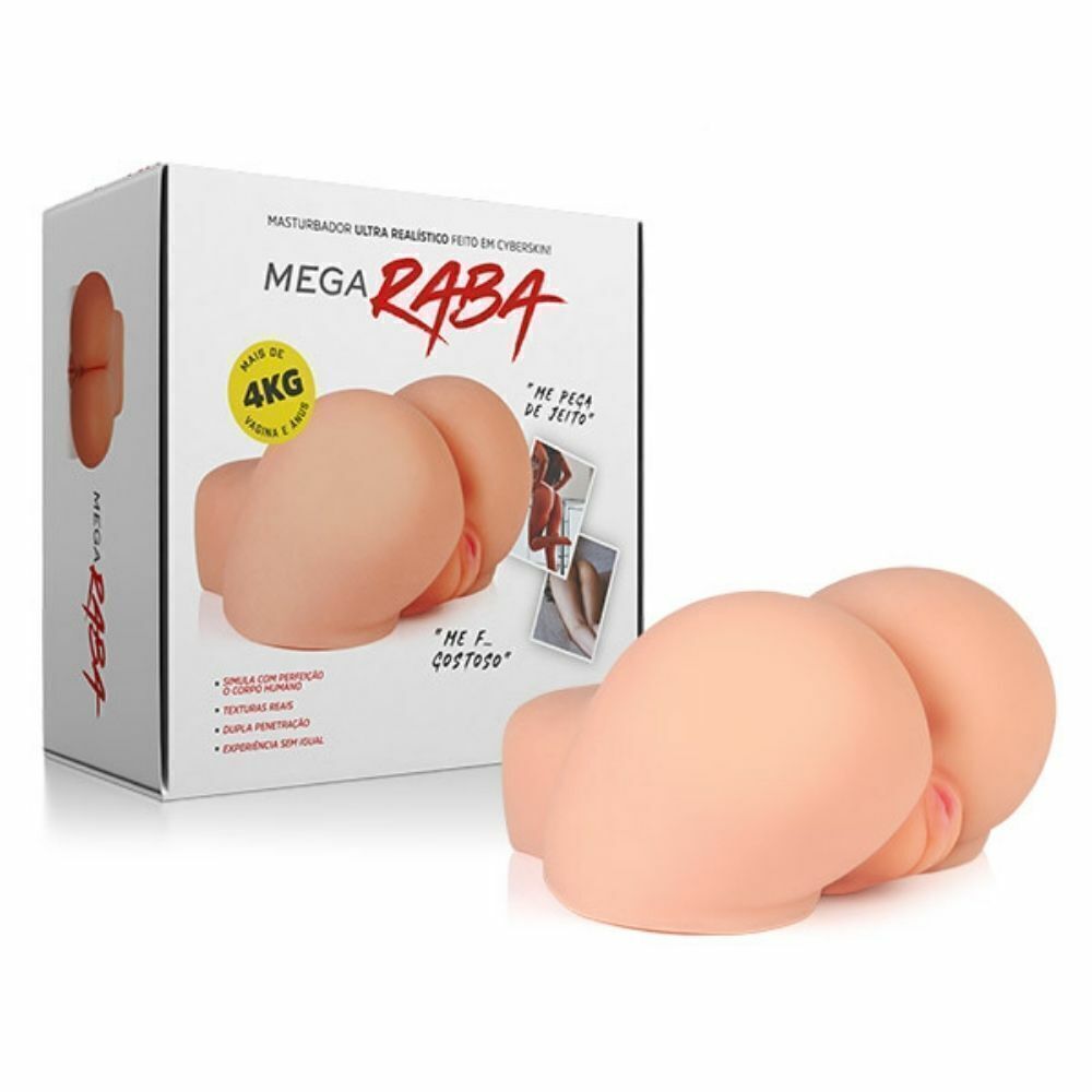 Bundão Mulher Gigante Realística Vagina E Anal Cyberskin