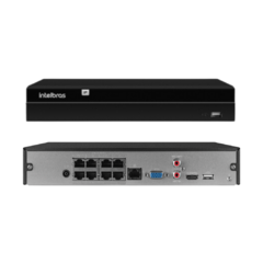 Gravador IP PoE NVD 1408 P Intelbras