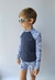 CONJUNTO INFANTIL MASCULINO UV 50+ NÁUTICO