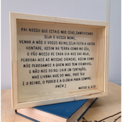 Quadro Oração Pai Nosso