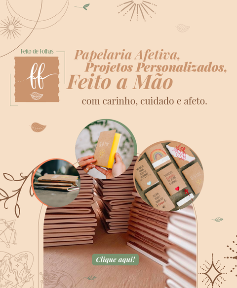 Carrusel Feito de Folhas: Papelaria Afetiva que Inspira Conexões e Sonhos