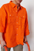 Camisa de trabajo Pampero color naranja en internet