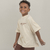 Camiseta Infantil Oversized Areia - comprar online