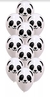 GLOBOS LATEX PANDA X 10 UN