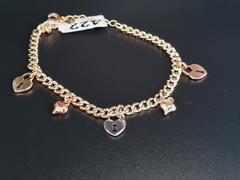 Pulsera Candado corazón