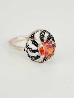 Anillo prometida rojo