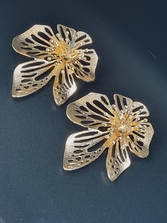 Aretes Flor Grande