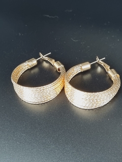 Aretes Arracada tejida