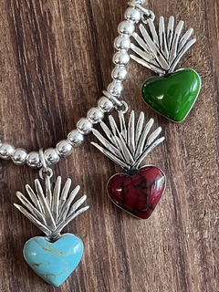 Collar Corazones Frida