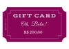 Gift Card R$ 200