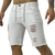 Kit 2 Bermudas Com Cordão Vermelho e Branca Jeans Masculino - comprar online