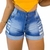 Kit 2 Short Jeans Feminino Luxo Jeans Rasgado Bermuda na internet