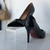 Scarpin Preto Verniz sola vermelha - comprar online