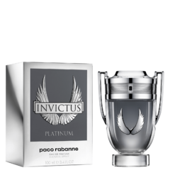Invictus Platinum Paco Rabanne Eau de Parfum - Perfume Masculino 100ml - comprar online