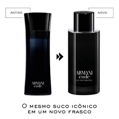 Armani Code Giorgio Armani Eau de Toilette - Perfume Masculino - comprar online