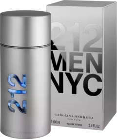 212 Men Carolina Herrera Eau de Toilette - Perfume Masculino - comprar online