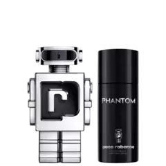 Kit Phantom Paco Rabanne Masculino - Eau de Toilette 100ml + Desodorante Spray 150ml