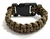 Pulseira Paracord Camuflado Militar