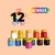 Tinta Guache Acrilex 12 Cores com 15 ml Cada - comprar online