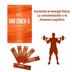 MH Energy GING-SENG, TAURINA, L-ARGININA, ASHWAGUANDA Y MELENA DE LEON - comprar en línea