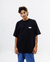 Camiseta Oversized Fire Outline