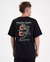 Camiseta Regular Estampada - Courage Preto