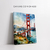 Ponte Golden Gate - Aquarela - Paris Quadros - Quadros Personalizados 