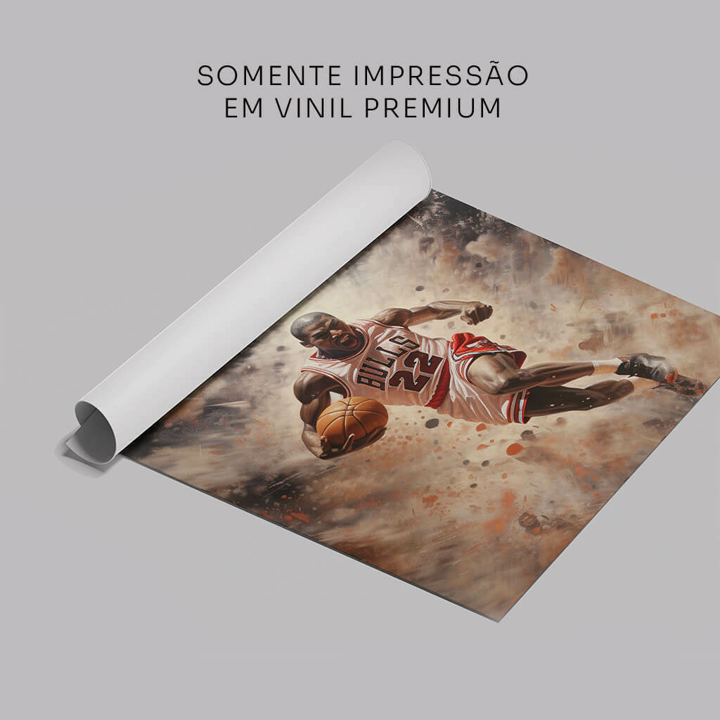 Quadro Decorativo - Michael Jordan - NBA - Chicago Bulls