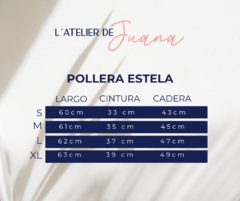 Pollera Estela en internet