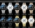 Relógio de pulso masculino com calendário, relógio fashion casual de aço ino - loja online