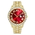 Iced para fora relógio masculino marca de luxo completo diamante relógios masc na internet