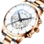 Relógio de pulso masculino com calendário, relógio fashion casual de aço ino - Shoopzi.com