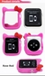 Estojo de silicone macio para Apple Watch Series 8 7 SE 6 5 4 3 2 1 Capa para iw - loja online