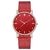2023 novo relógio feminino vestido banda de silicone relógio quartzo analógic na internet
