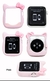 Estojo de silicone macio para Apple Watch Series 8 7 SE 6 5 4 3 2 1 Capa para iw - comprar online