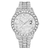 Iced para fora relógio masculino marca de luxo completo diamante relógios masc - Shoopzi.com