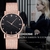 2023 novo relógio feminino vestido banda de silicone relógio quartzo analógic