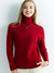 Blusa de lã gola alta para o inverno - loja online
