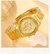 Conjunto Relógio De Luxo Mulheres Anel Colar Brinco Strass Moda Relógio D - Shoopzi.com
